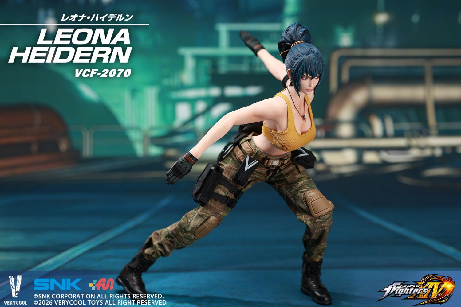 予約 VERYCOOL 1/6 SNK 『THE KING OF FIGHTERS XIV』 レオナ