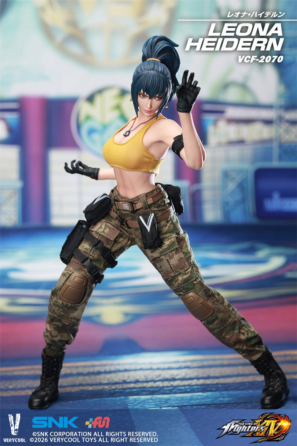 予約 VERYCOOL 1/6 SNK 『THE KING OF FIGHTERS XIV』 レオナ