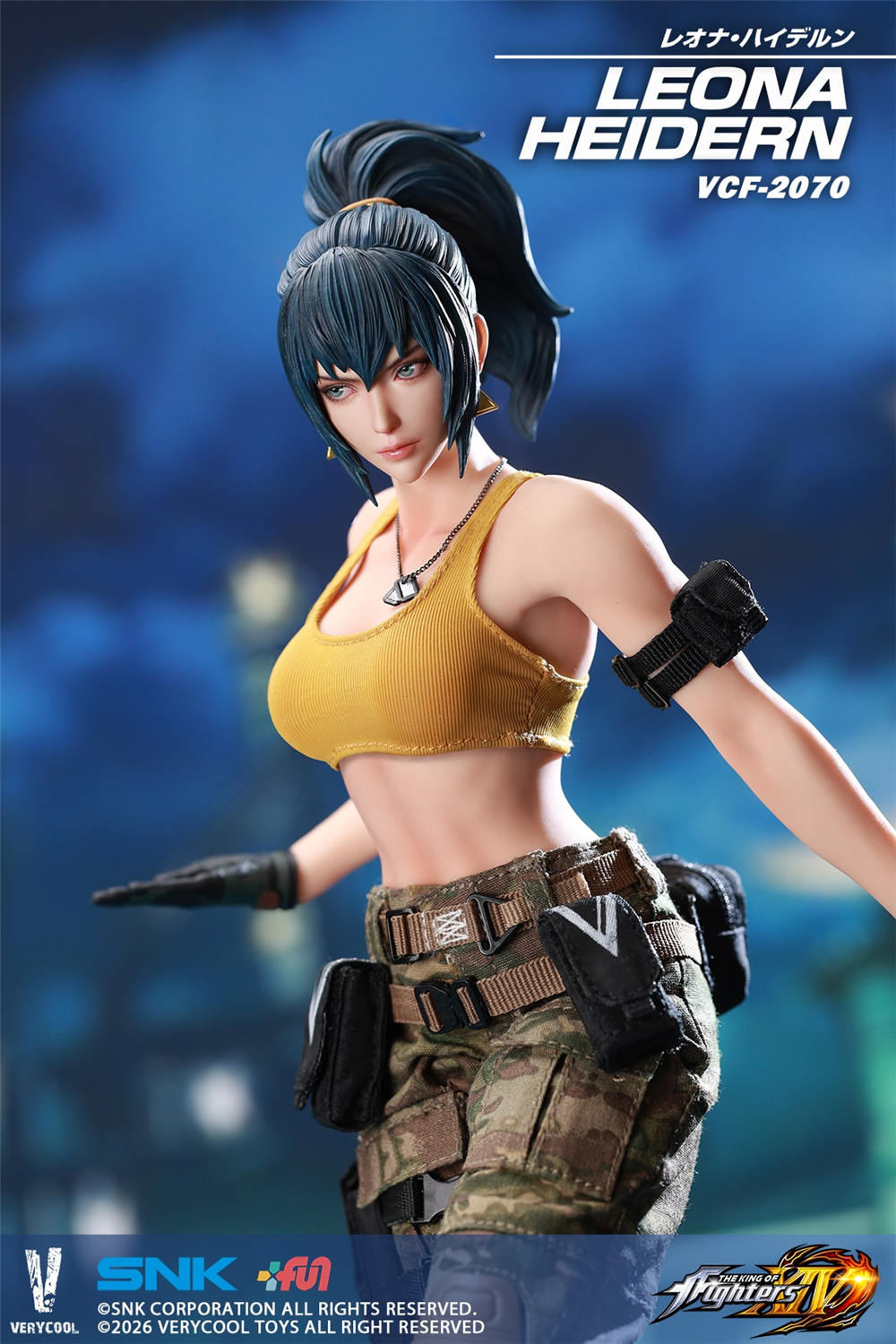 予約 VERYCOOL 1/6 SNK 『THE KING OF FIGHTERS XIV』 レオナ