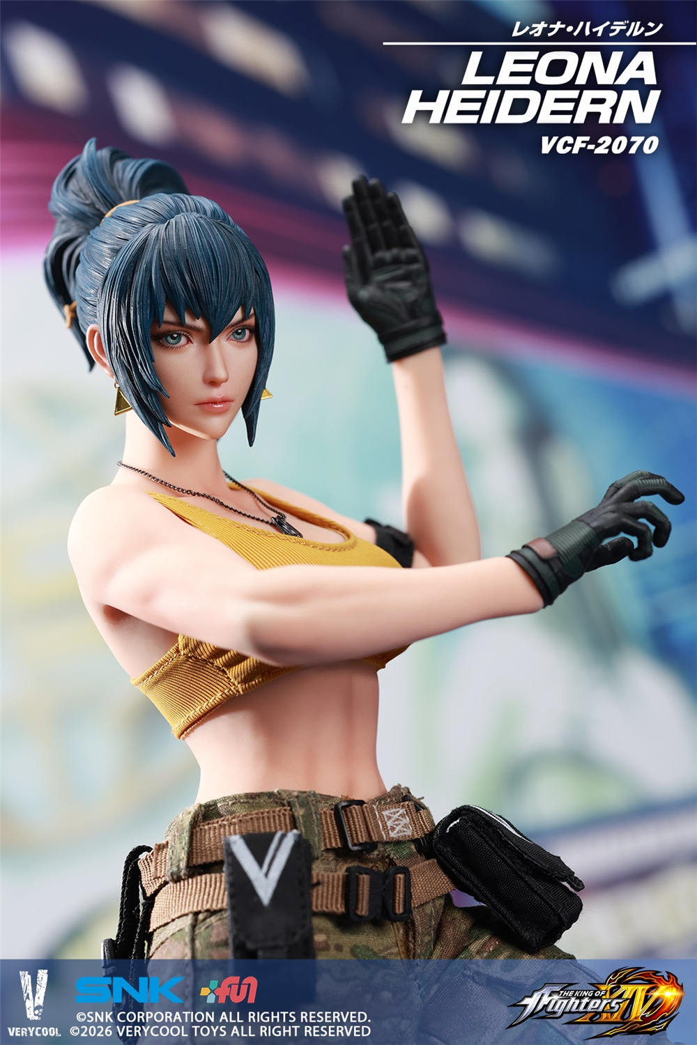 予約 VERYCOOL 1/6 SNK 『THE KING OF FIGHTERS XIV』 レオナ