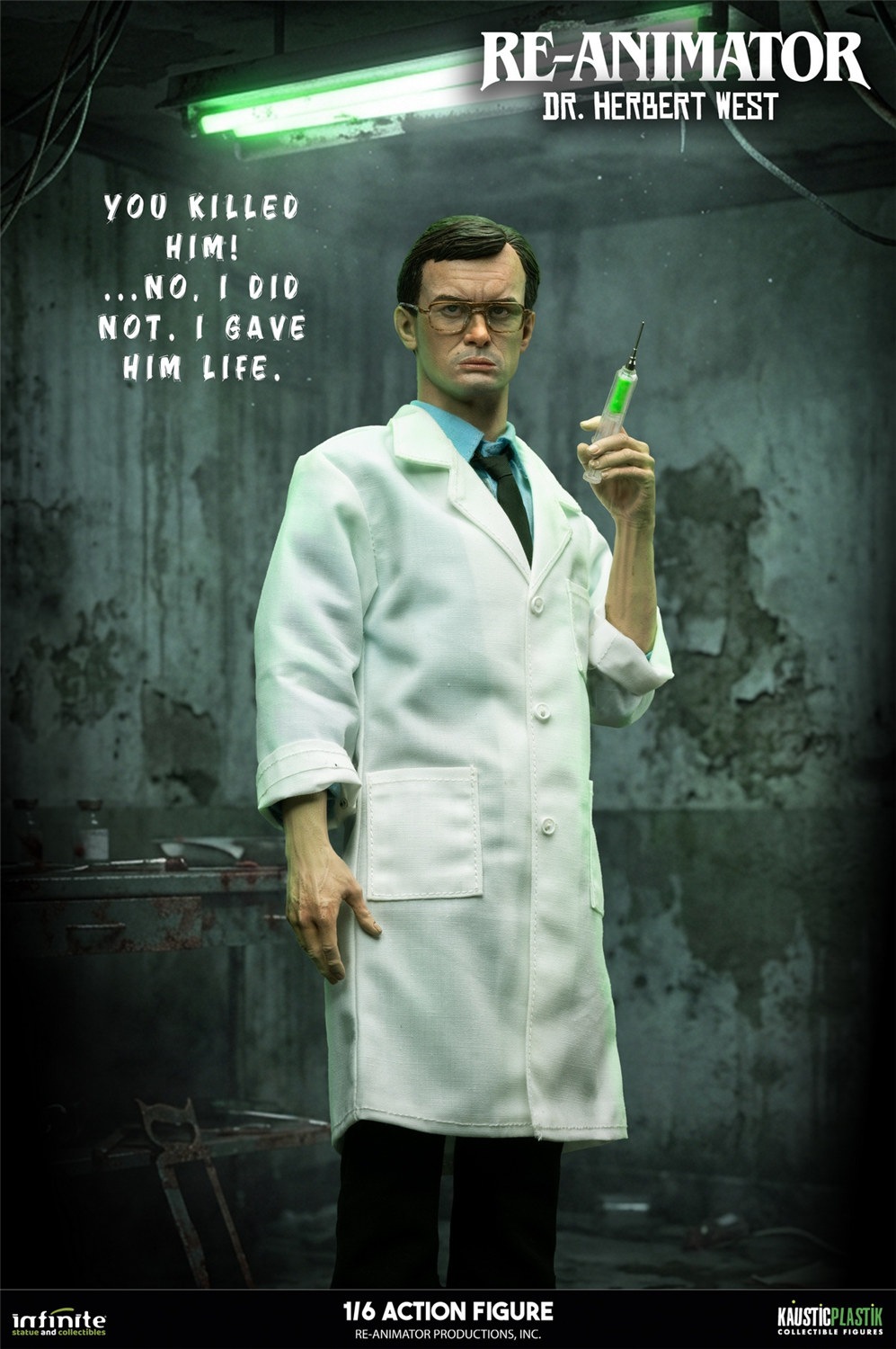 予約 Infinite statue x Kaustic Plastik 1/6 『ZOMBIO/死霊のしたたり