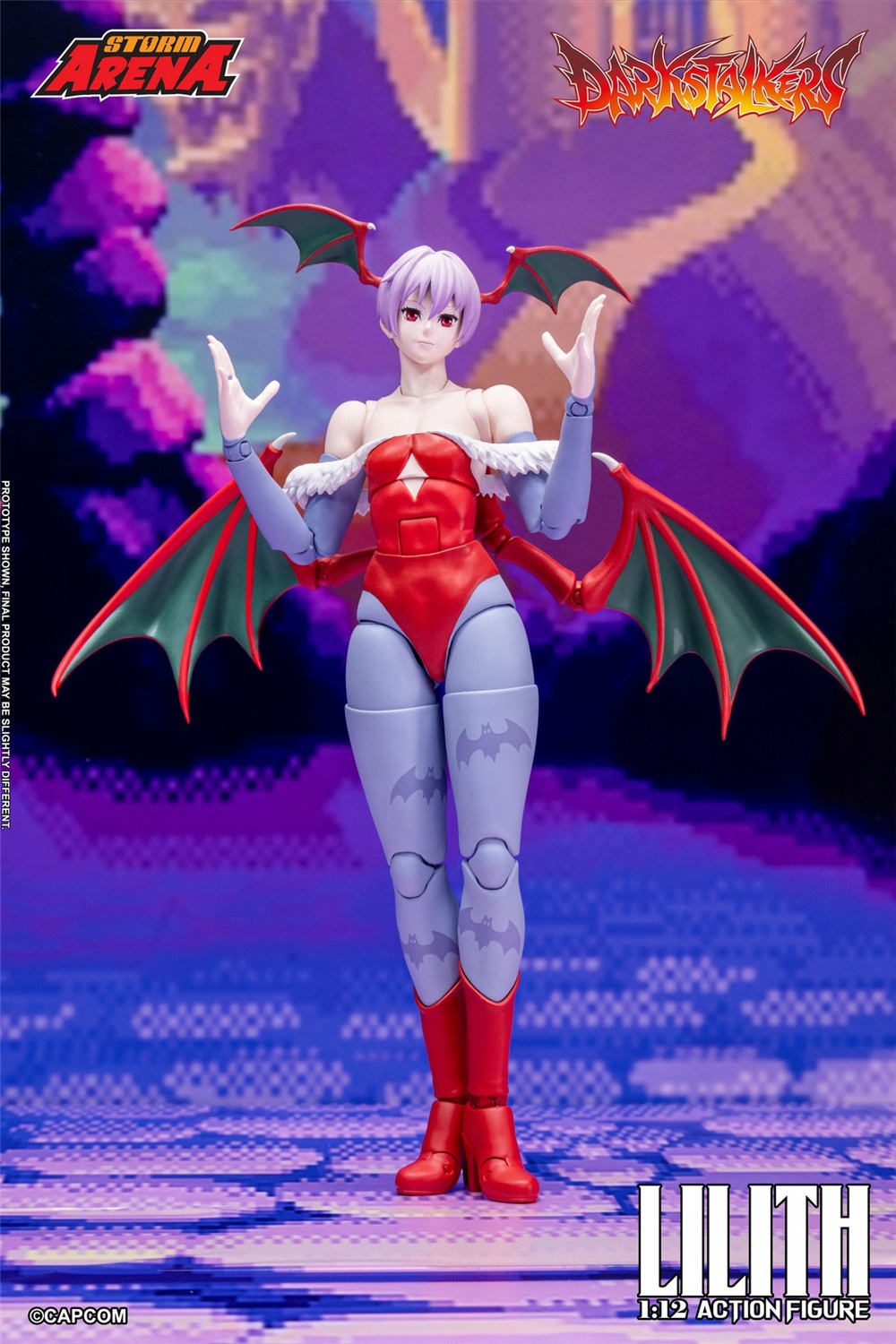 【CAPCOM】激レアDarkstalkers 3 デミトリ　リリスフィギュア 予約 Storm Collectibles 1/12 『ヴァンパイア』 リリス DSSA01