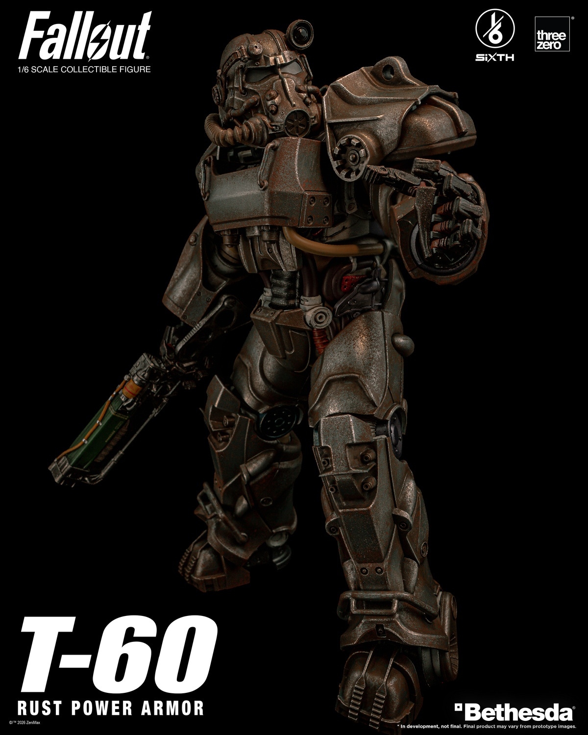 予約 threezero 1/6 『フォールアウト』 T-60 ラストパワーアーマー