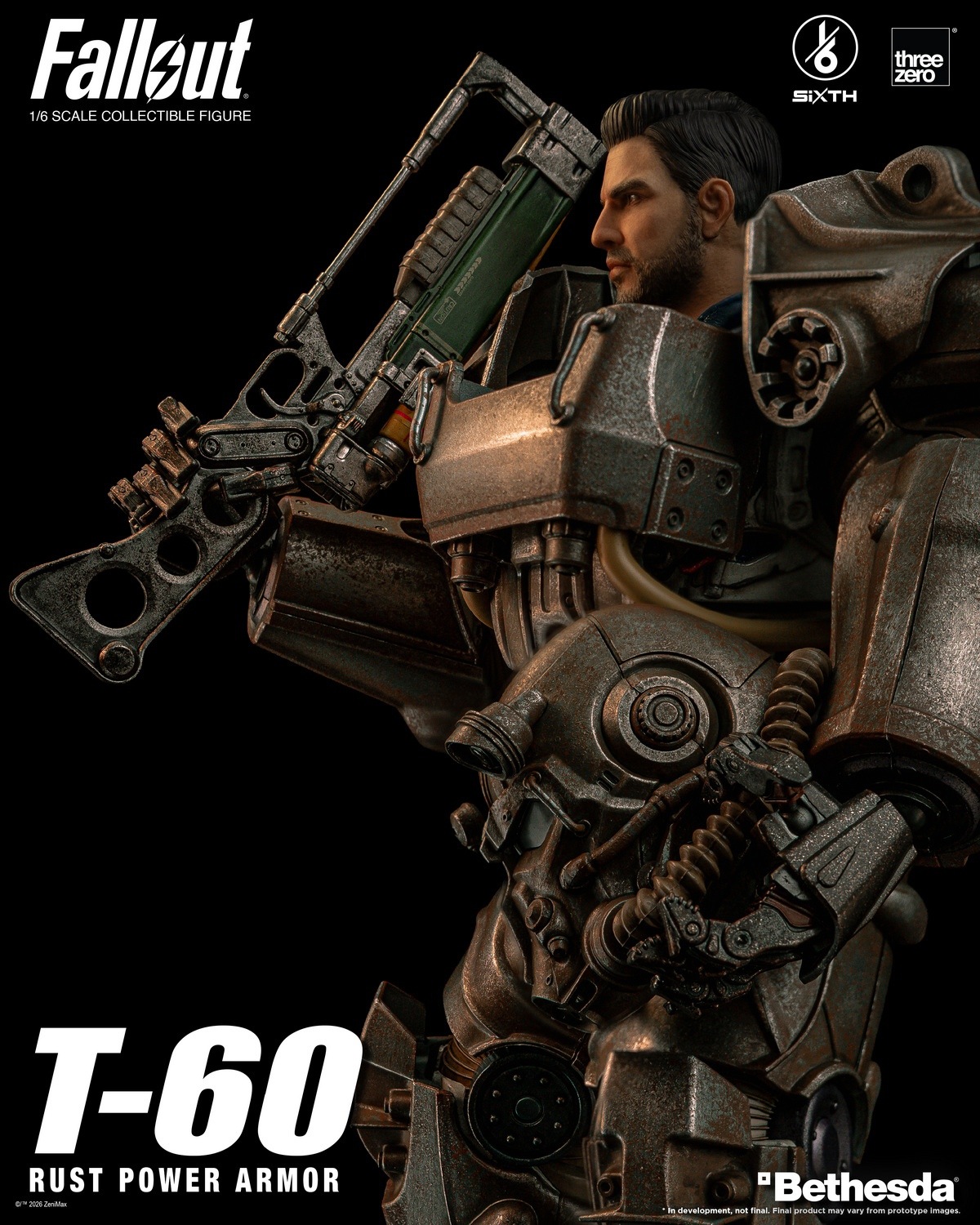 予約 threezero 1/6 『フォールアウト』 T-60 ラストパワーアーマー