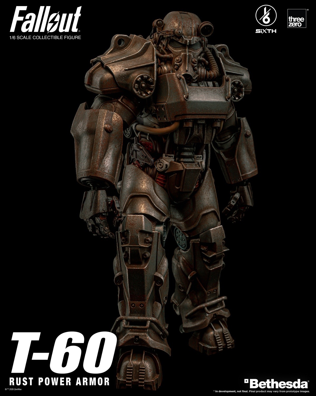 予約 threezero 1/6 『フォールアウト』 T-60 ラストパワーアーマー