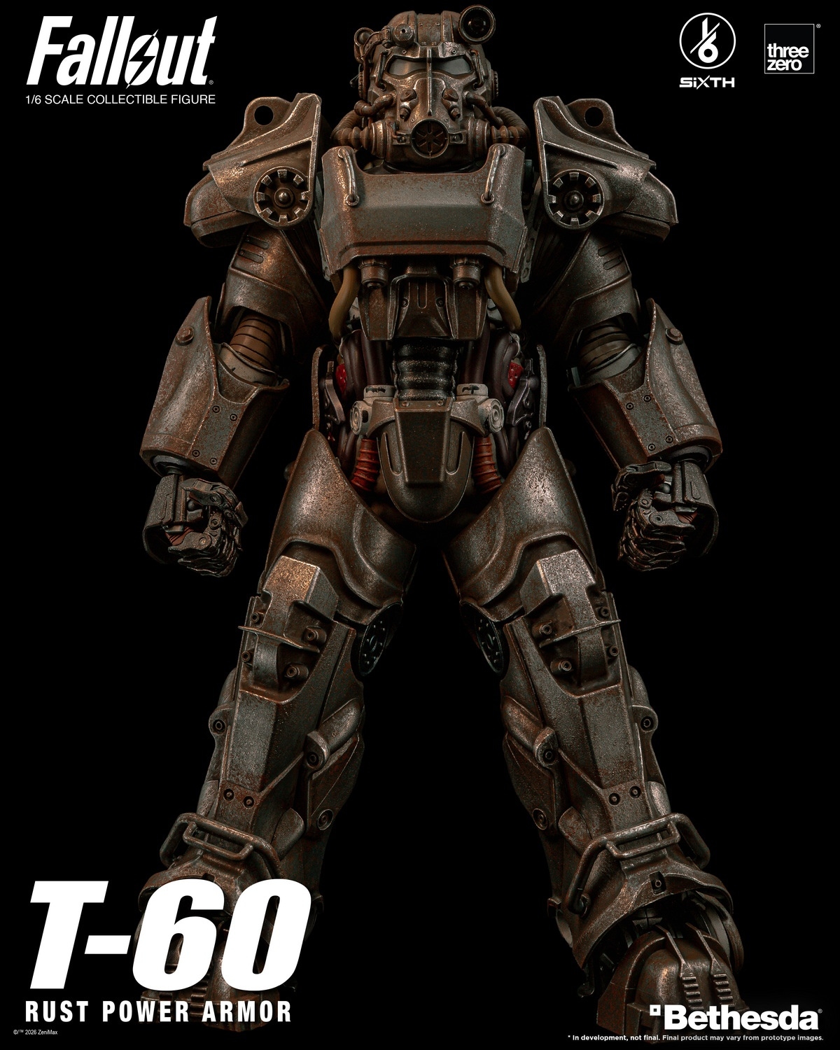 予約 threezero 1/6 『フォールアウト』 T-60 ラストパワーアーマー
