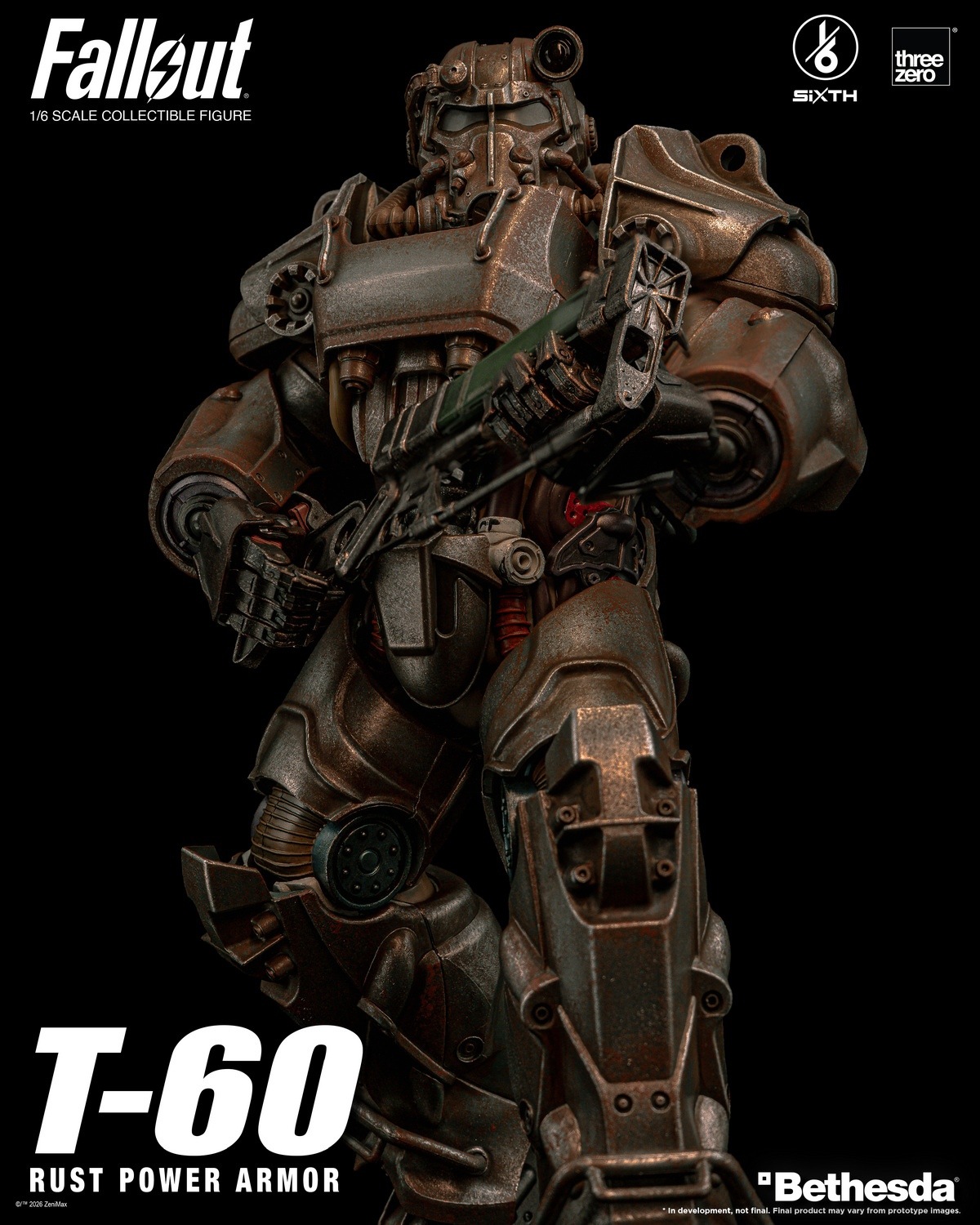 予約 threezero 1/6 『フォールアウト』 T-60 ラストパワーアーマー