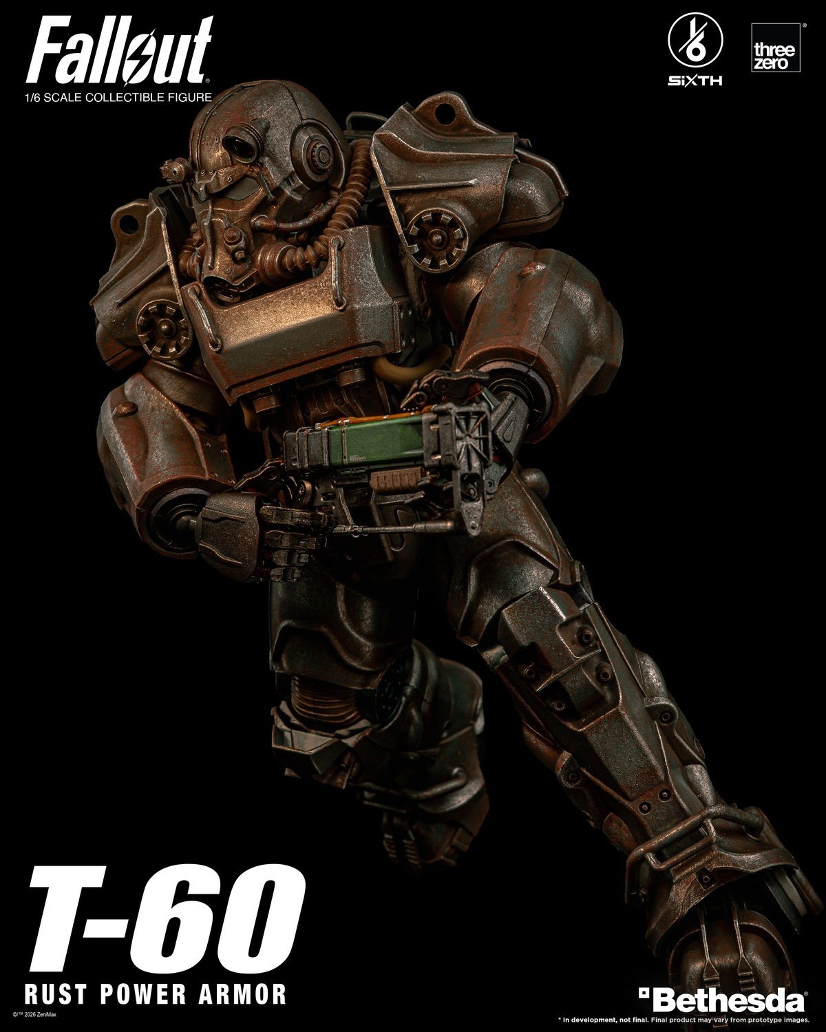 予約 threezero 1/6 『フォールアウト』 T-60 ラストパワーアーマー