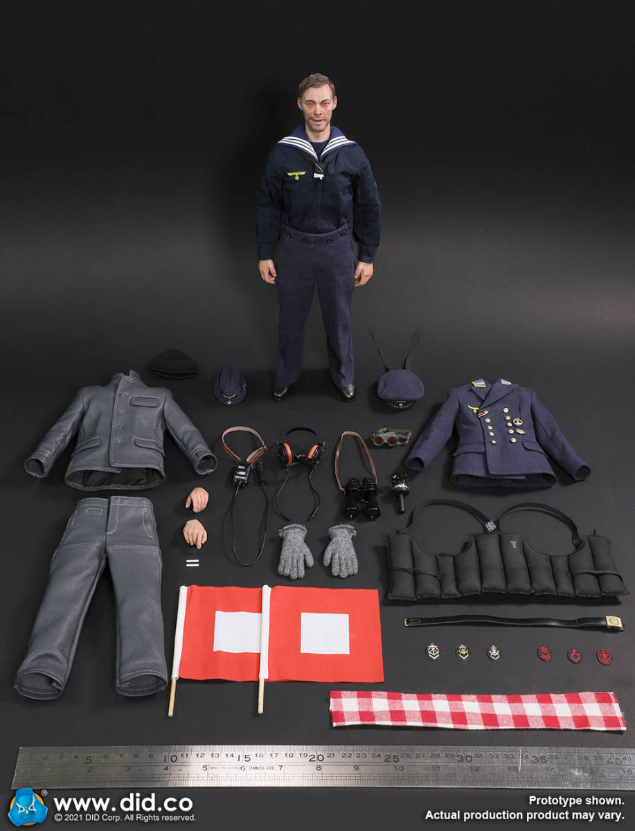 DID 1/6 WW2 ドイツ海軍 潜水艦 先任兵曹 エルヴィン 未開封新品