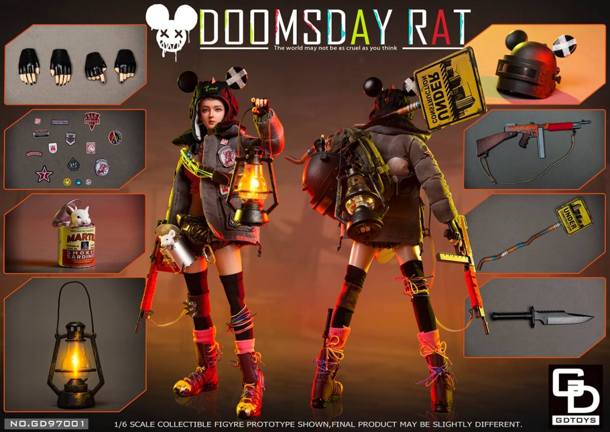 FLAGSET x GDTOYS 1/6 ドゥームズデイ ラット 未開封新品 GD97001