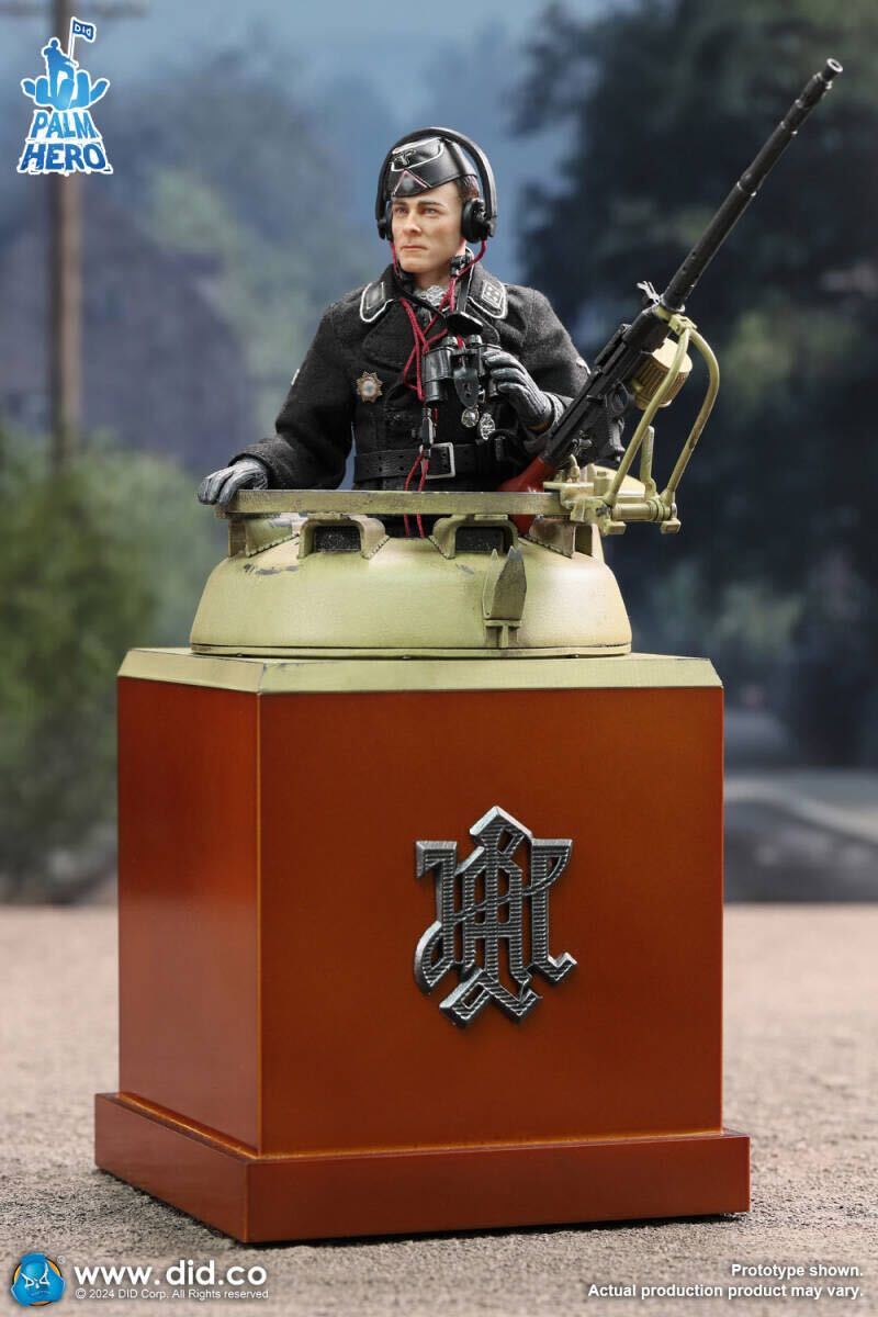 1943’s★ドイツ国防軍陸軍★パンタータンク Necklace★RZM刻印 DID 1/12 WW2 ドイツ軍 パンターG型 戦車 キューポラ 車長展望塔 未