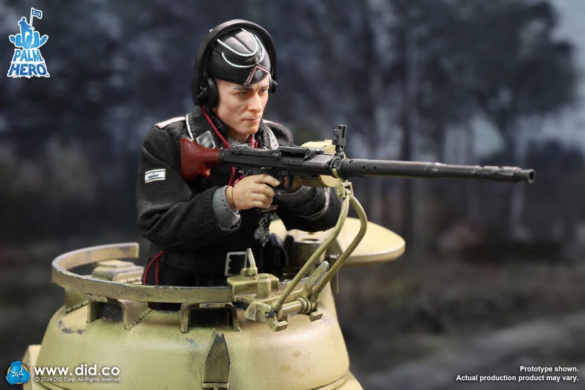 DID 1/12 WW2 ドイツ軍 パンターG型 戦車 キューポラ 車長展望塔 未
