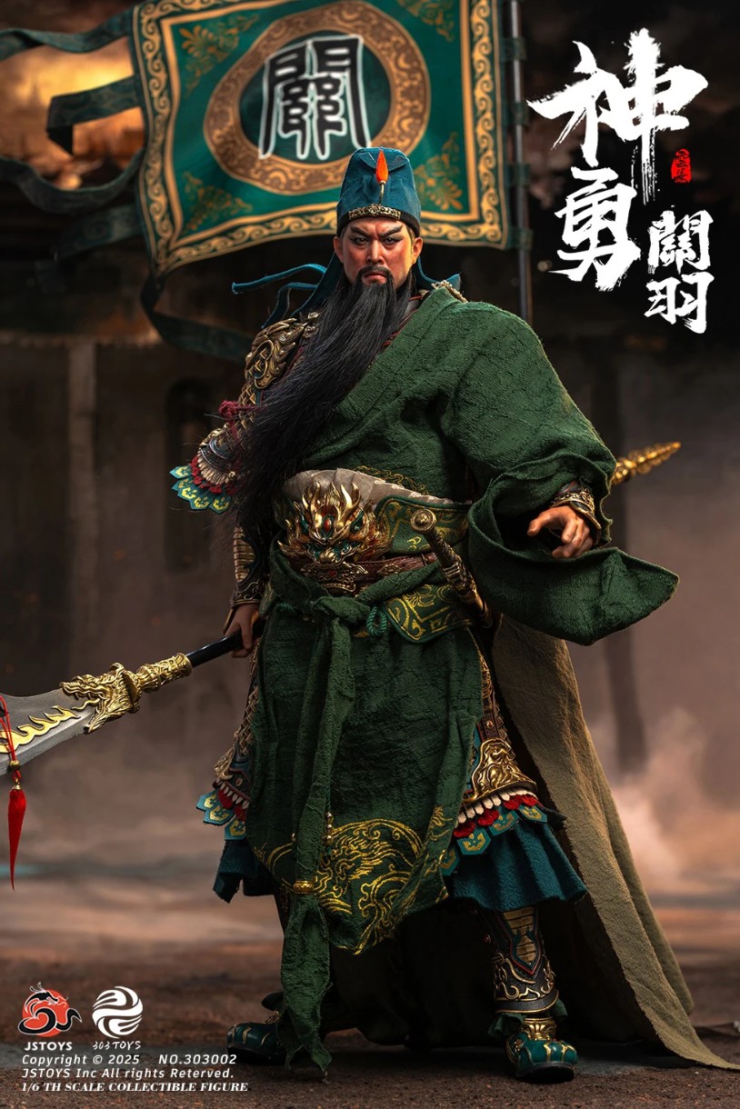 303TOYS  関羽 雲長 豪華版&赤兎馬セット303002&303003 303TOYS x JSTOYS 1/6 三国シリーズ 関羽 雲長 豪華.Ver & 赤