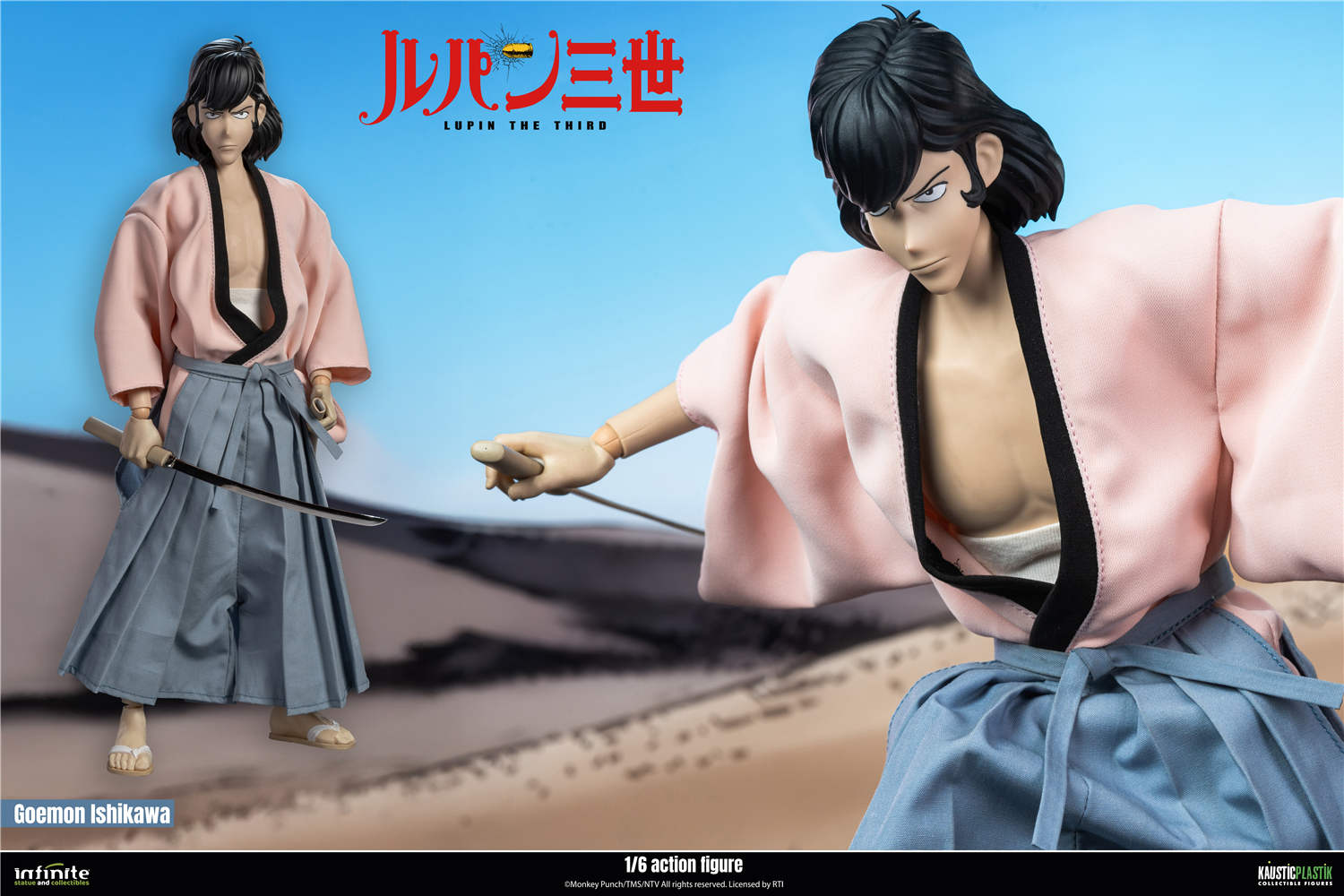 予約 Infinite statue x Kaustic Plastik 1/6 『ルパン三世 イタリアン