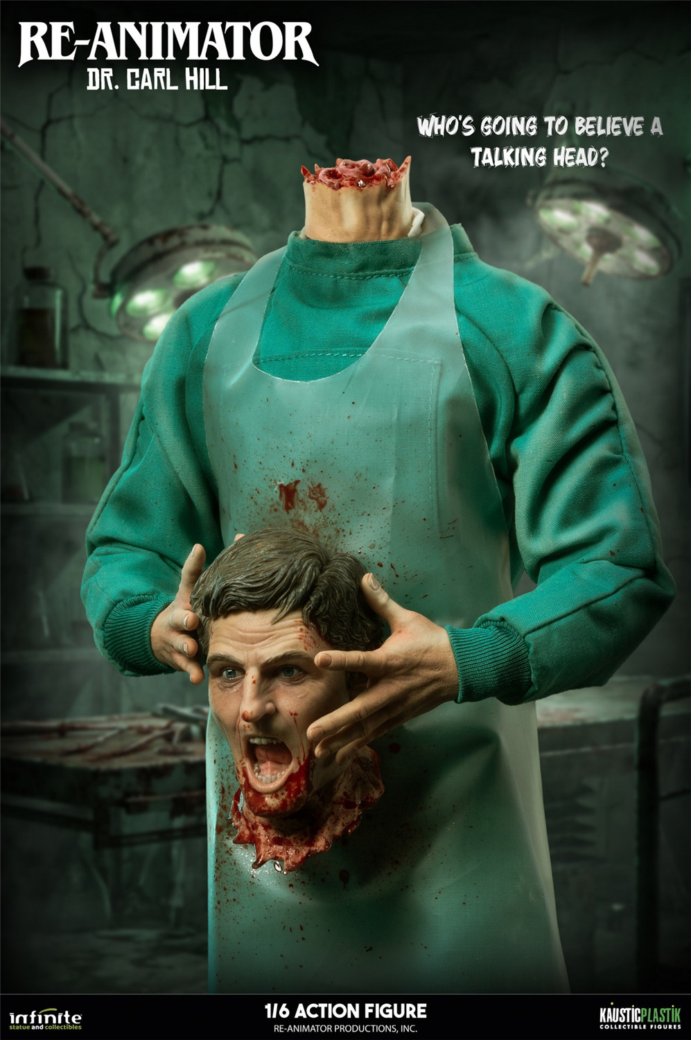 予約 Infinite statue x Kaustic Plastik 1/6 『ZOMBIO/死霊のしたたり