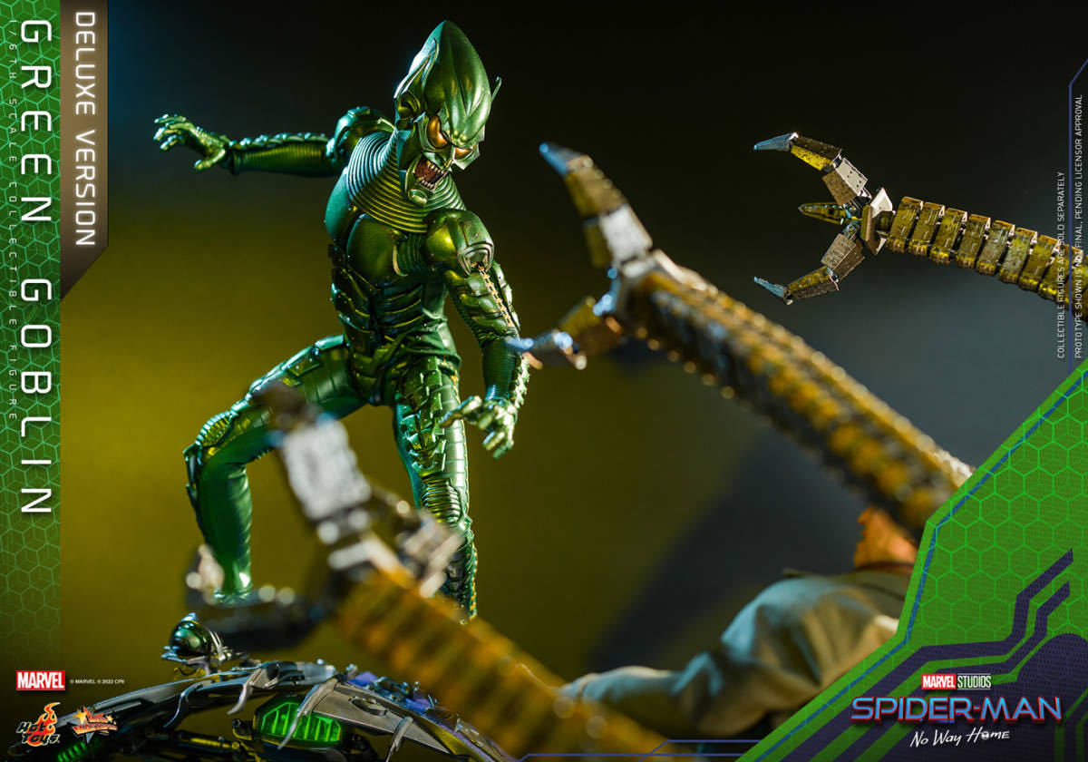 ホットトイズ 1/6 スパイダーマン ノー・ウェイ・ホーム グリーン