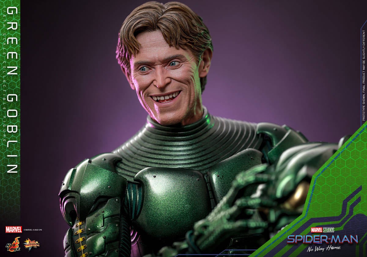 ホットトイズ 1/6 スパイダーマン ノー・ウェイ・ホーム グリーン