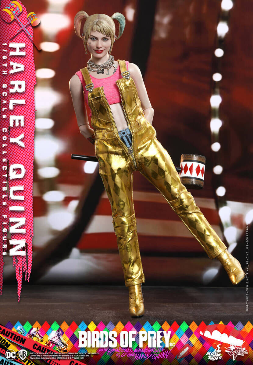 ホットトイズ 1/6 ハーレイ・クインの華麗なる覚醒 Birds of