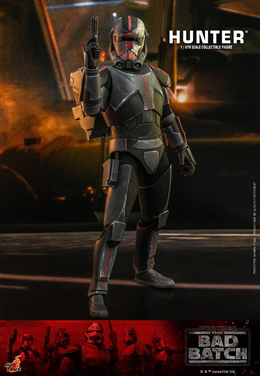 ホットトイズ 1/6 スター・ウォーズ バッド・バッチ ハンター マンダ