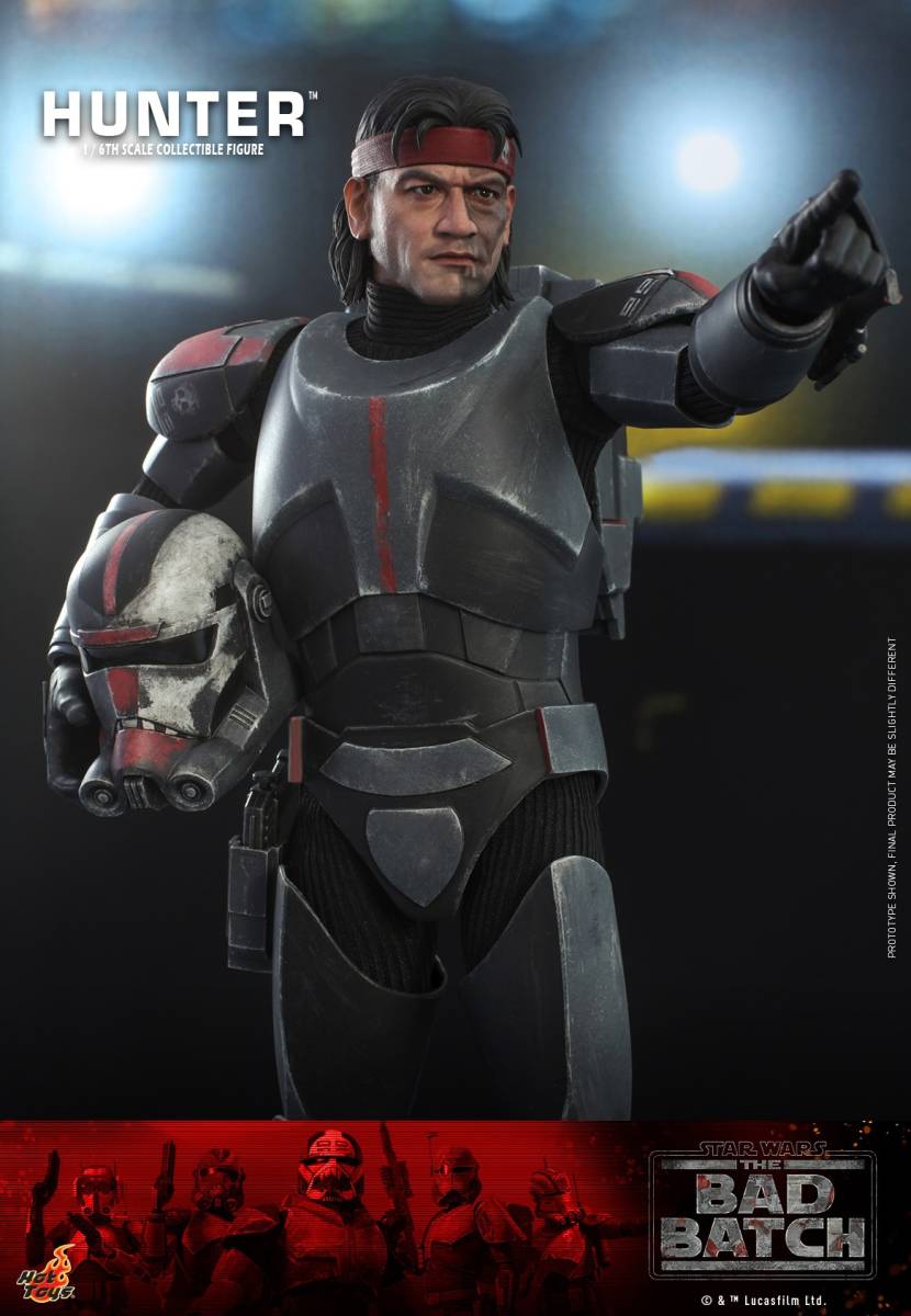 ホットトイズ 1/6 スター・ウォーズ バッド・バッチ ハンター マンダロリアン ホットトイズ 1/6 スター・ウォーズ バッド・バッチ ハンター マンダ