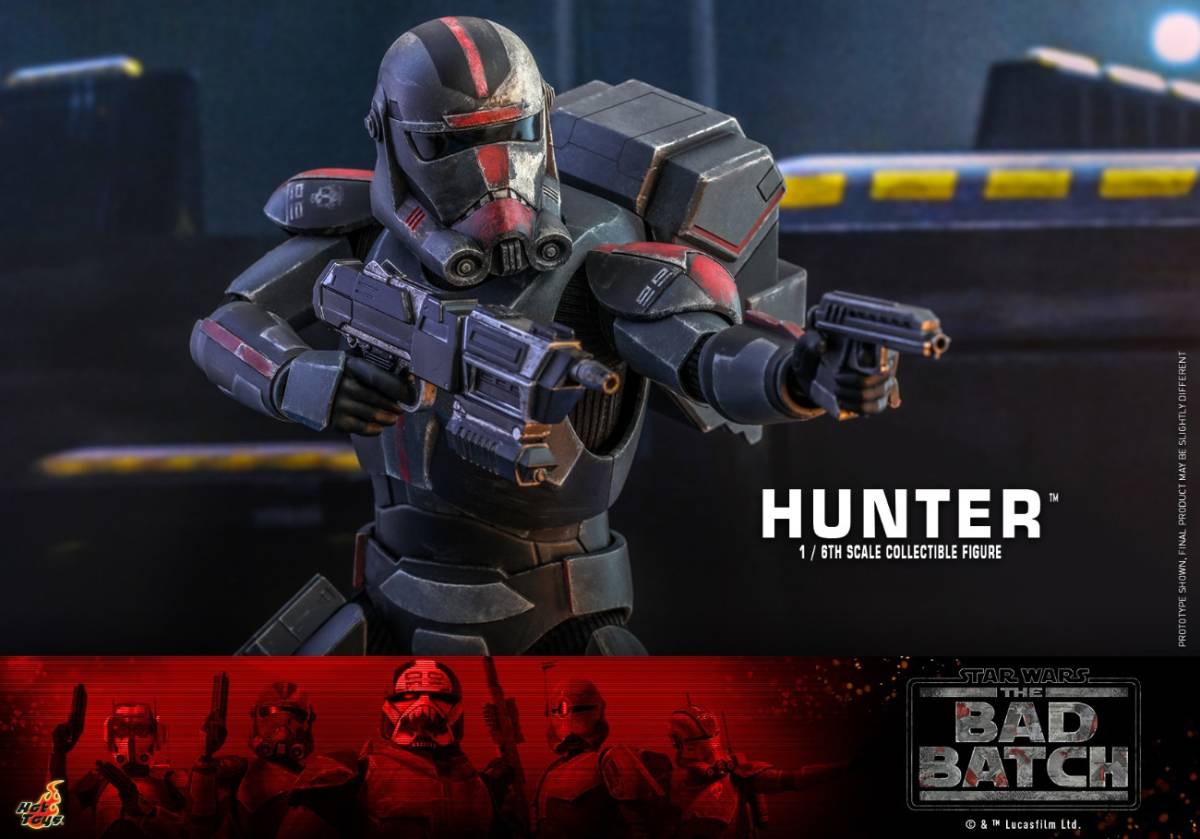 ホットトイズ 1/6 スター・ウォーズ バッド・バッチ ハンター マンダ