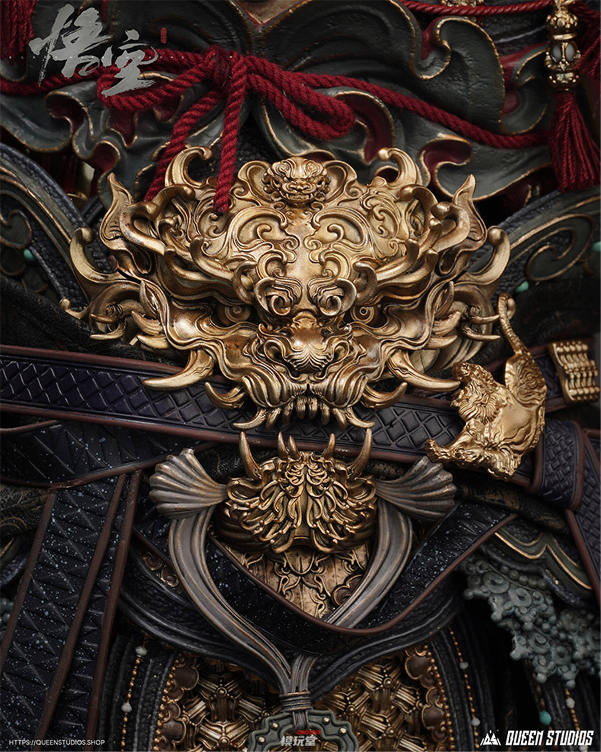 予約 Queen Studios 1/3 『黒神話: 悟空』 天命人 ゴールドアーマー