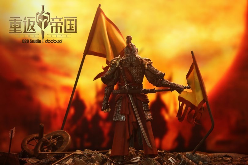 DODOWO 1/12 中華剣士 ゴールド.Ver 未開封新品 DAWN OF KINGDOMS