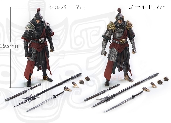 DODOWO 1/12 中華剣士 ゴールド.Ver DODOWO 1/12 中華剣士 ゴールド.Ver 未開封新品 DAWN OF KINGDOMS