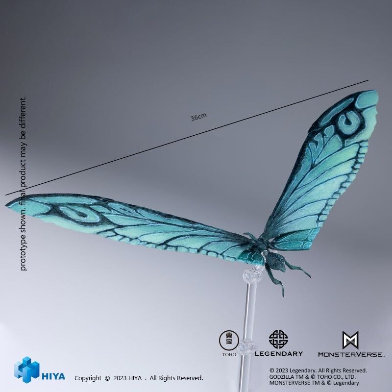 HIYA ゴジラ キング・オブ・モンスターズ モスラ ポスター.Ver 未開封