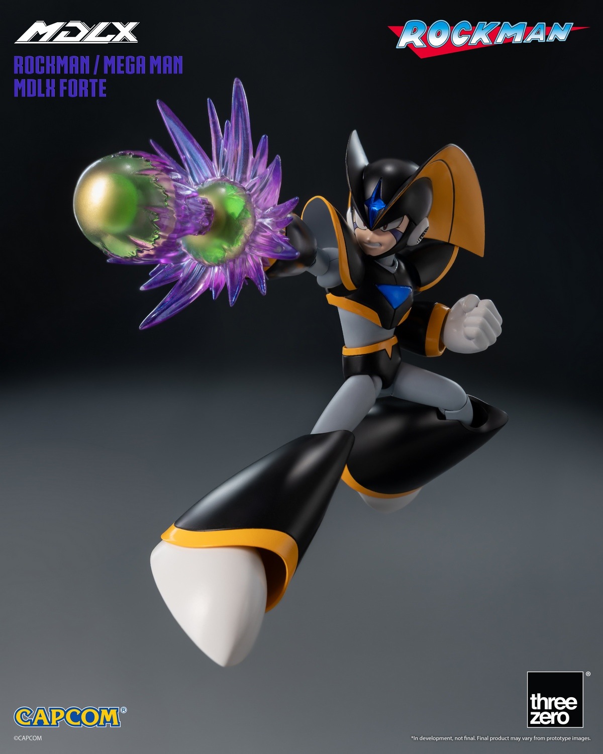予約 threezero MDLX 『ロックマン』 フォルテ 3Z0990 Mega Man