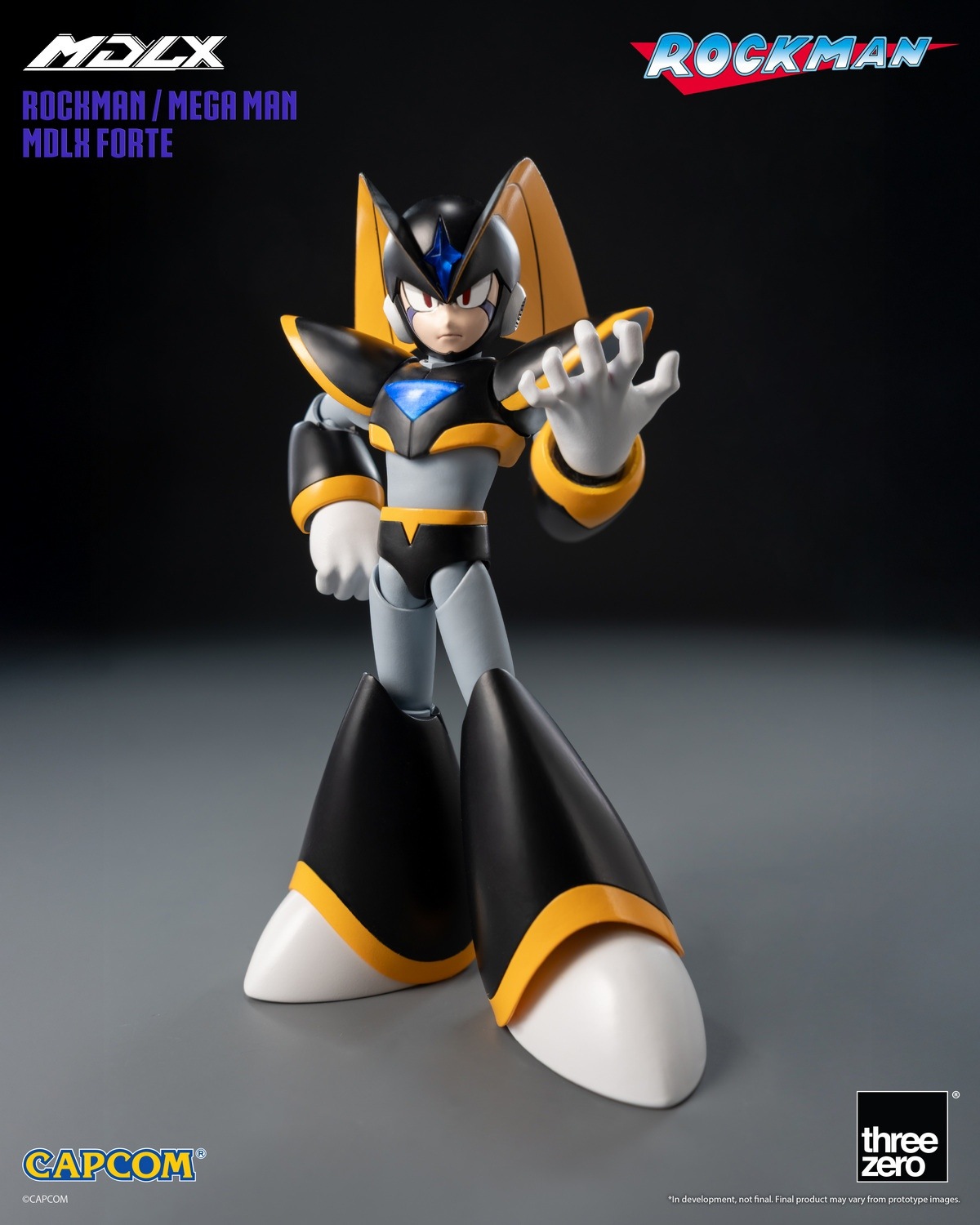 予約 threezero MDLX 『ロックマン』 フォルテ 3Z0990 Mega Man