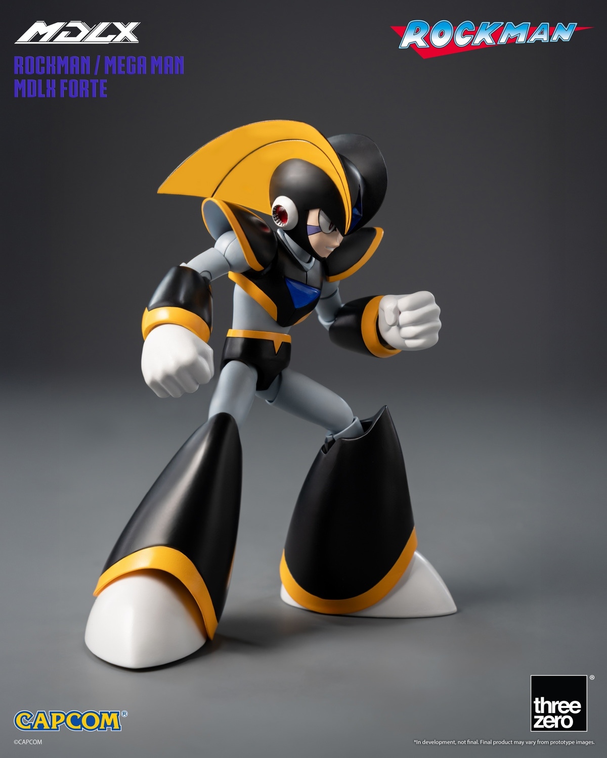 予約 threezero MDLX 『ロックマン』 フォルテ 3Z0990 Mega Man