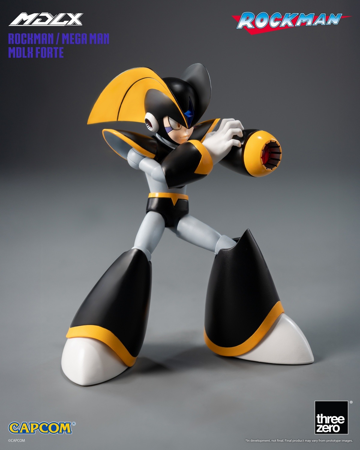 予約 threezero MDLX 『ロックマン』 フォルテ 3Z0990 Mega Man