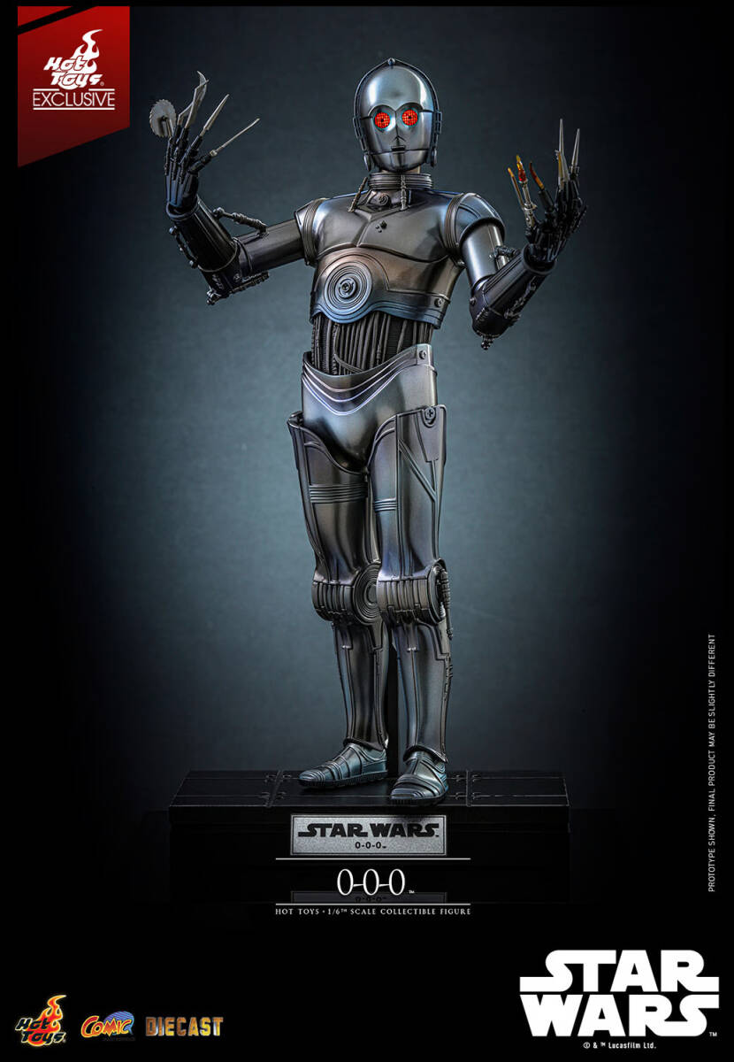 ホットトイズ 1/6 スター・ウォーズ 0-0-0 会場限定 未開封新品