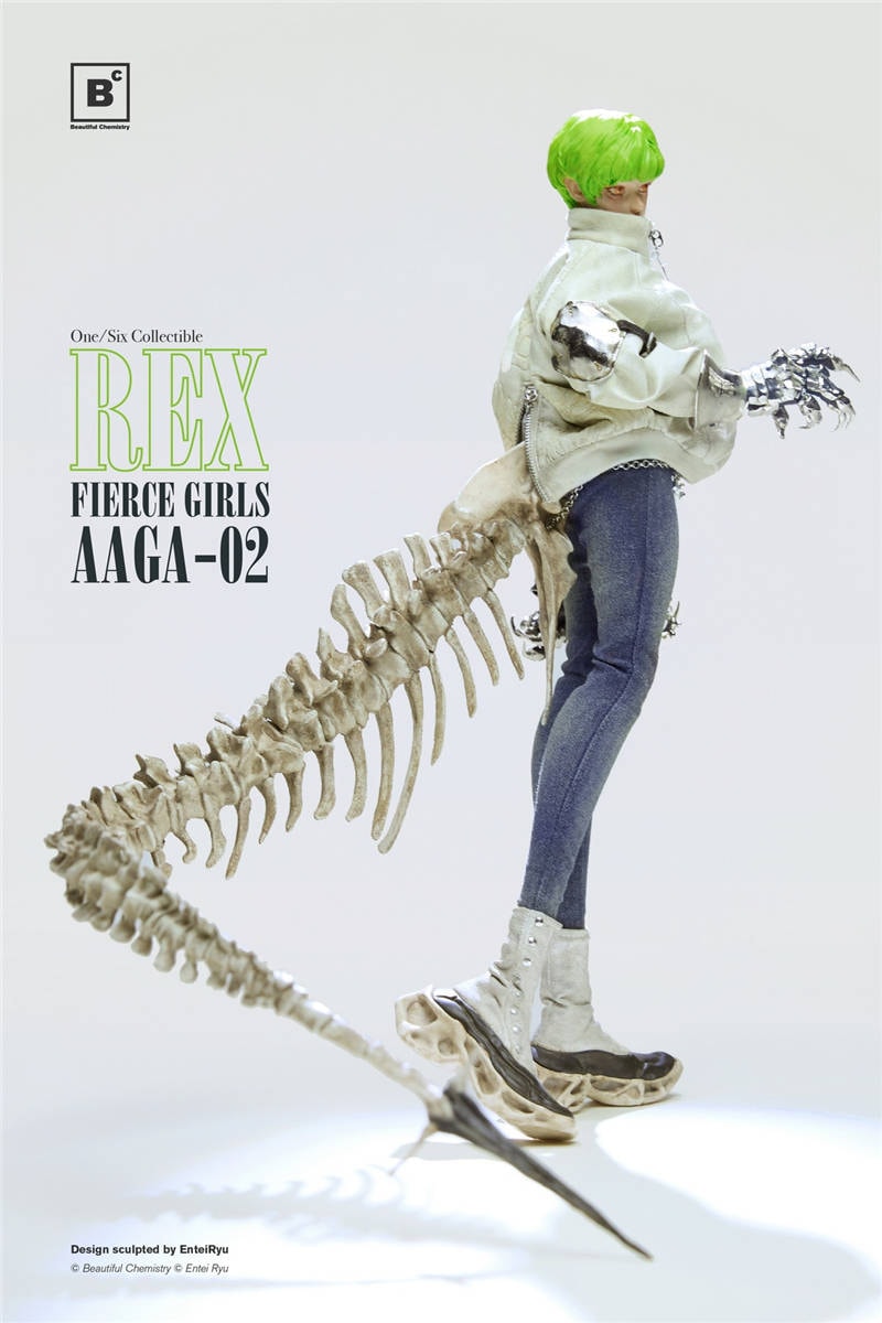 予約 Beautiful Chemistry x Entei Ryu 1/6 傭兵ランサー レックス