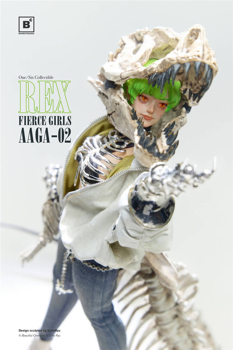 予約 Beautiful Chemistry x Entei Ryu 1/6 傭兵ランサー レックス