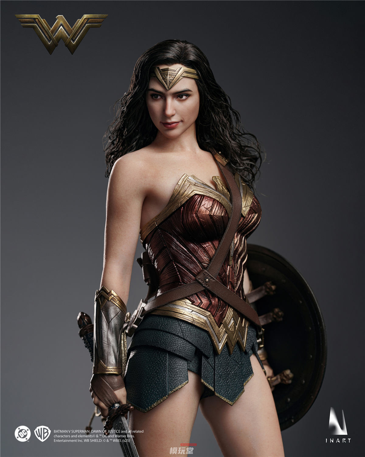 【限定】原画ワンダーウーマン プライム1スタジオ10周年限定カラー！「 ワンダーウーマン