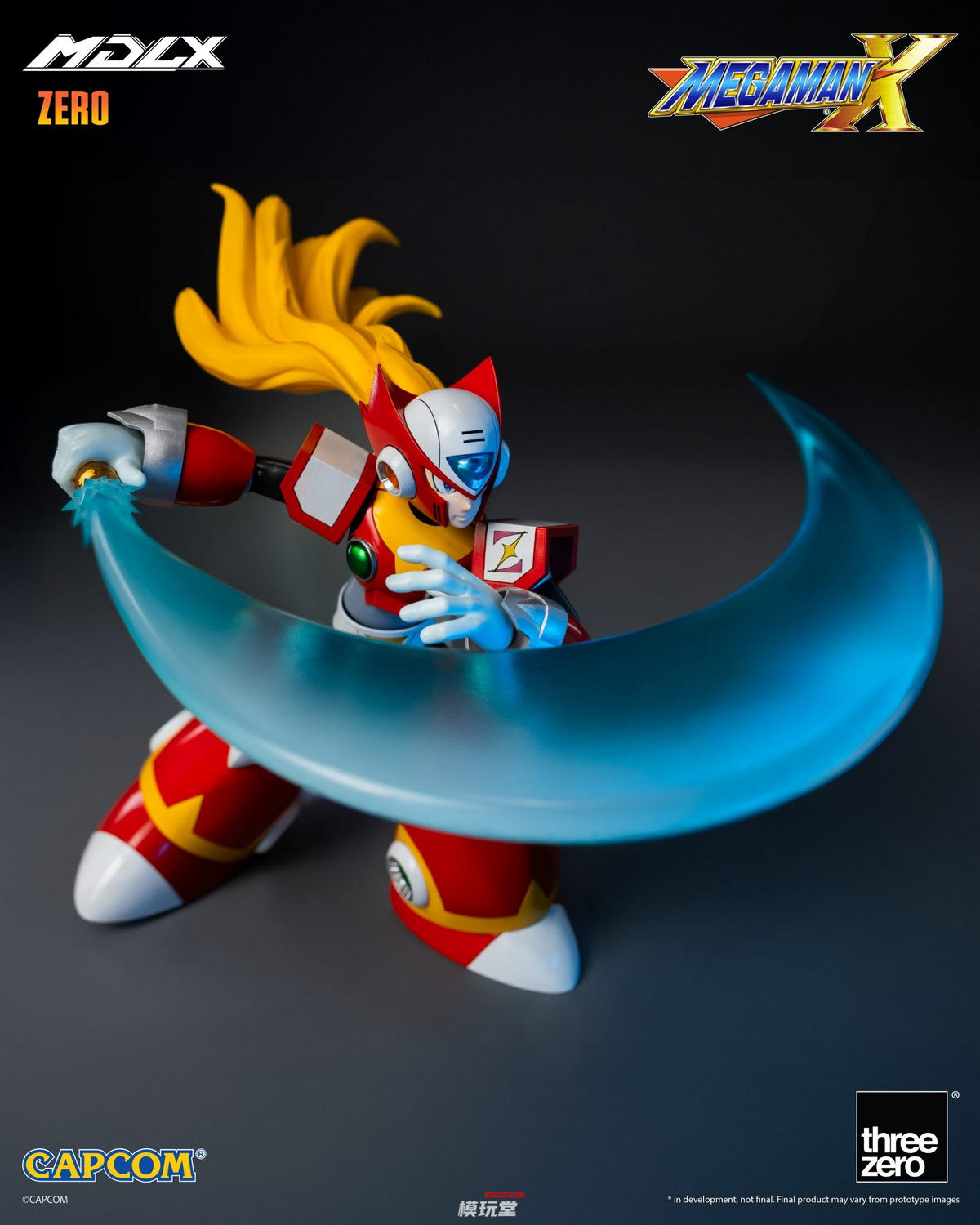 予約 threezero MDLX 『ロックマン X』 ゼロ 3Z0574 Rockman X / Mega
