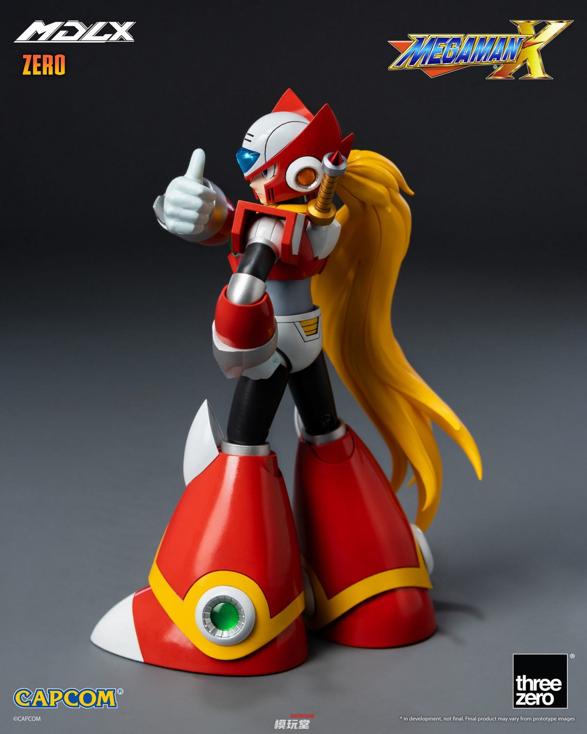 予約 threezero MDLX 『ロックマン X』 ゼロ 3Z0574 Rockman X / Mega