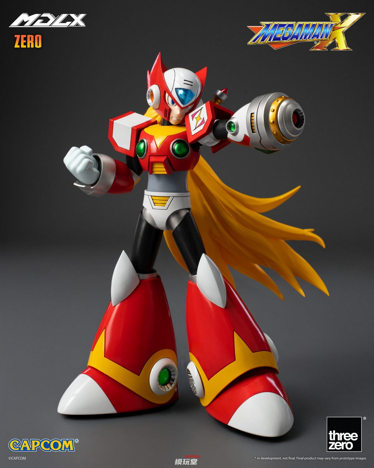 予約 threezero MDLX 『ロックマン X』 ゼロ 3Z0574 Rockman X / Mega