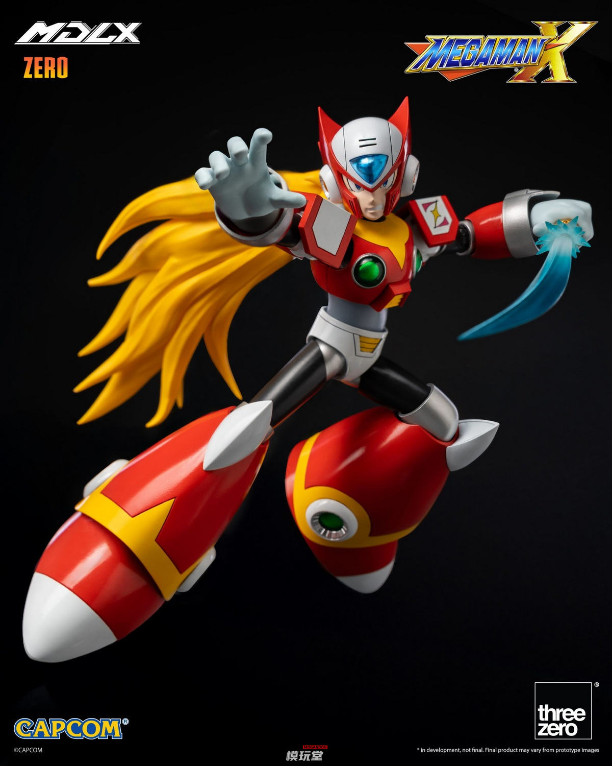 予約 threezero MDLX 『ロックマン X』 ゼロ 3Z0574 Rockman X / Mega