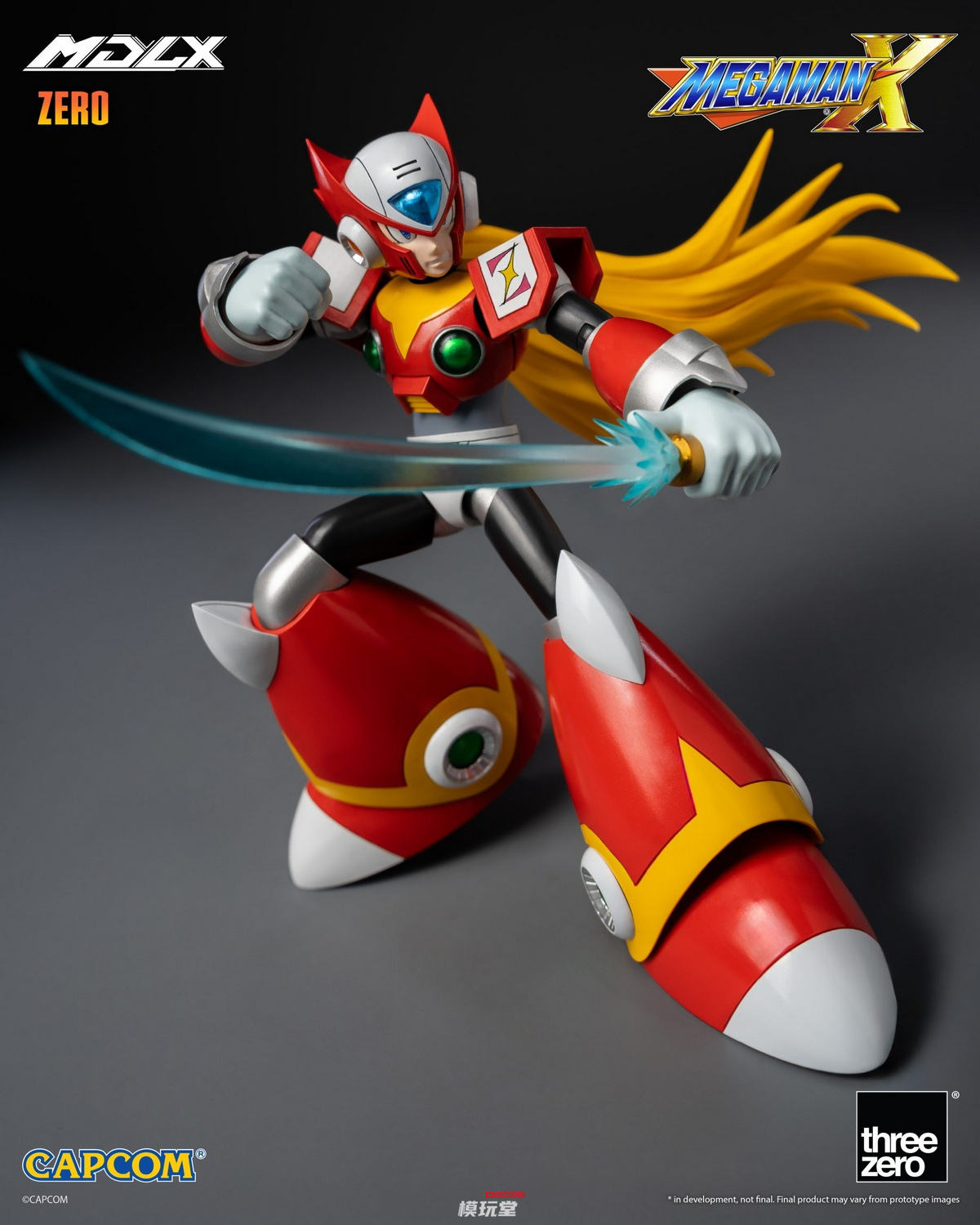 予約 threezero MDLX 『ロックマン X』 ゼロ 3Z0574 Rockman X / Mega