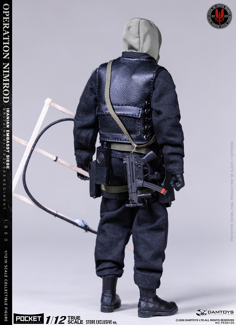 予約 DAMTOYS 1/12 オペレーション・ニムロッド 1980 イラン大使館占拠