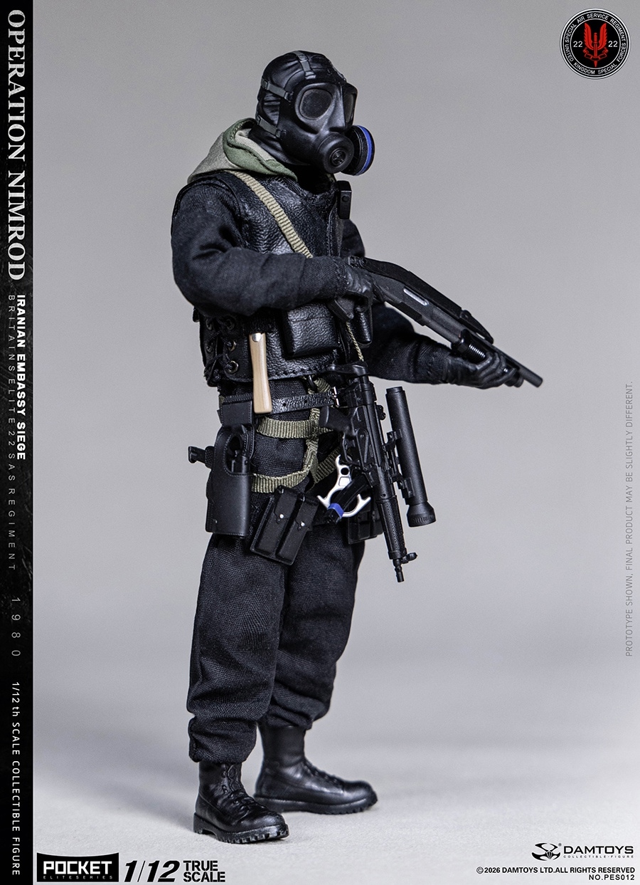 予約 DAMTOYS 1/12 オペレーション・ニムロッド 1980 イラン大使館占拠