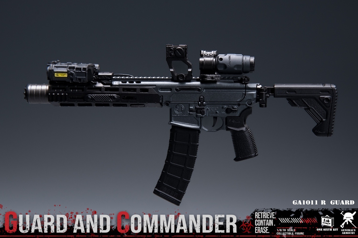 予約 General's Armoury 1/6 Retrieve Contain. Erase. Guard Regular