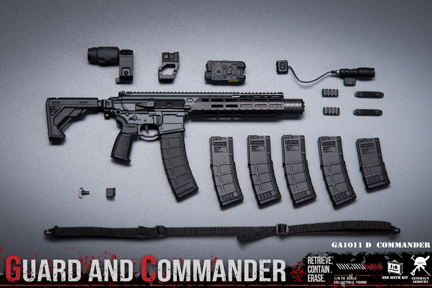 予約 General's Armoury 1/6 Retrieve Contain. Erase. Guard Regular