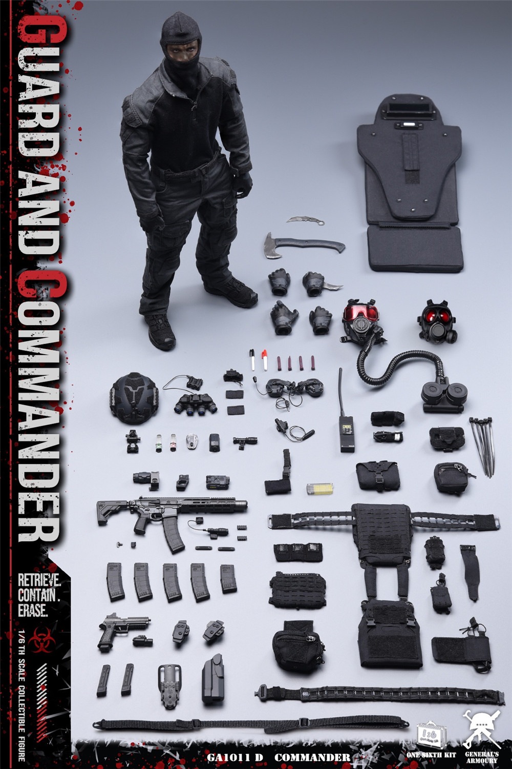 予約 General's Armoury 1/6 Retrieve Contain. Erase. Guard Regular