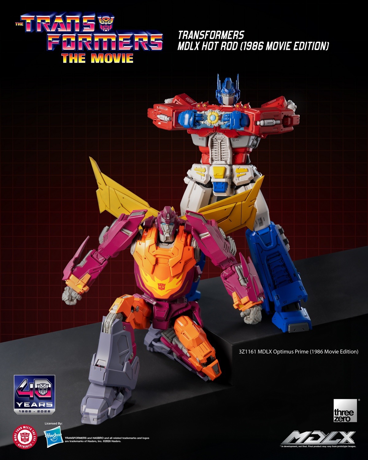 予約 threezero MDLX 『トランスフォーマー』 ホットロッド