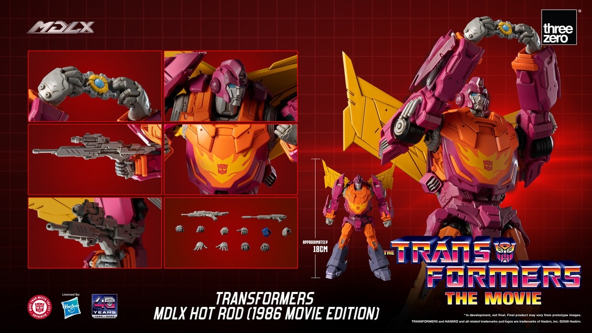 予約 threezero MDLX 『トランスフォーマー』 ホットロッド