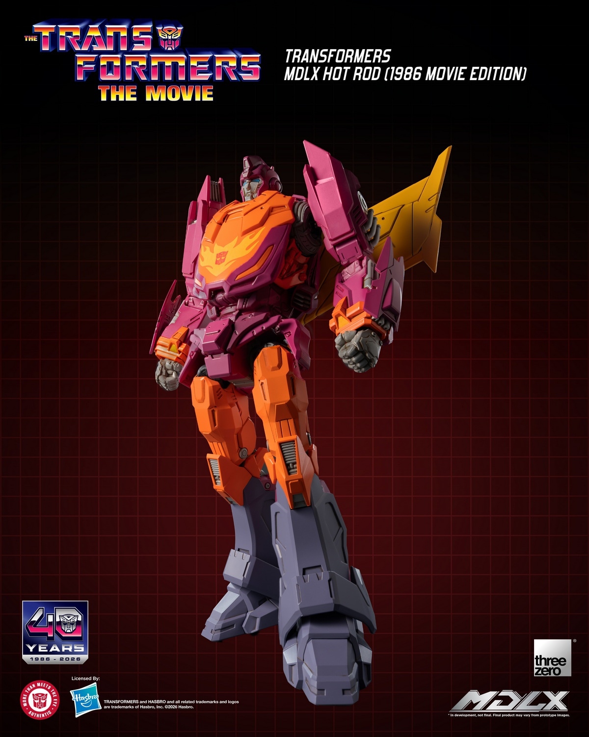 予約 threezero MDLX 『トランスフォーマー』 ホットロッド